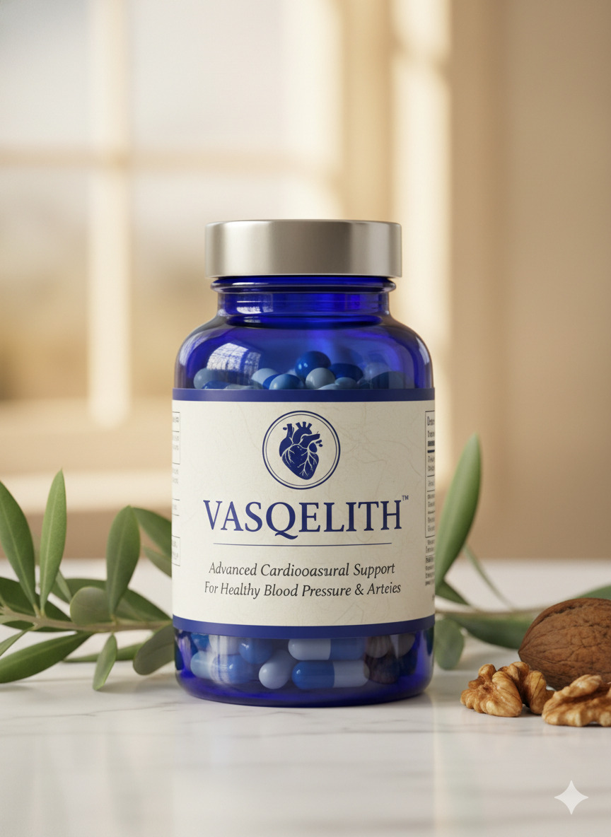 Vasqelith food supplement capsules package